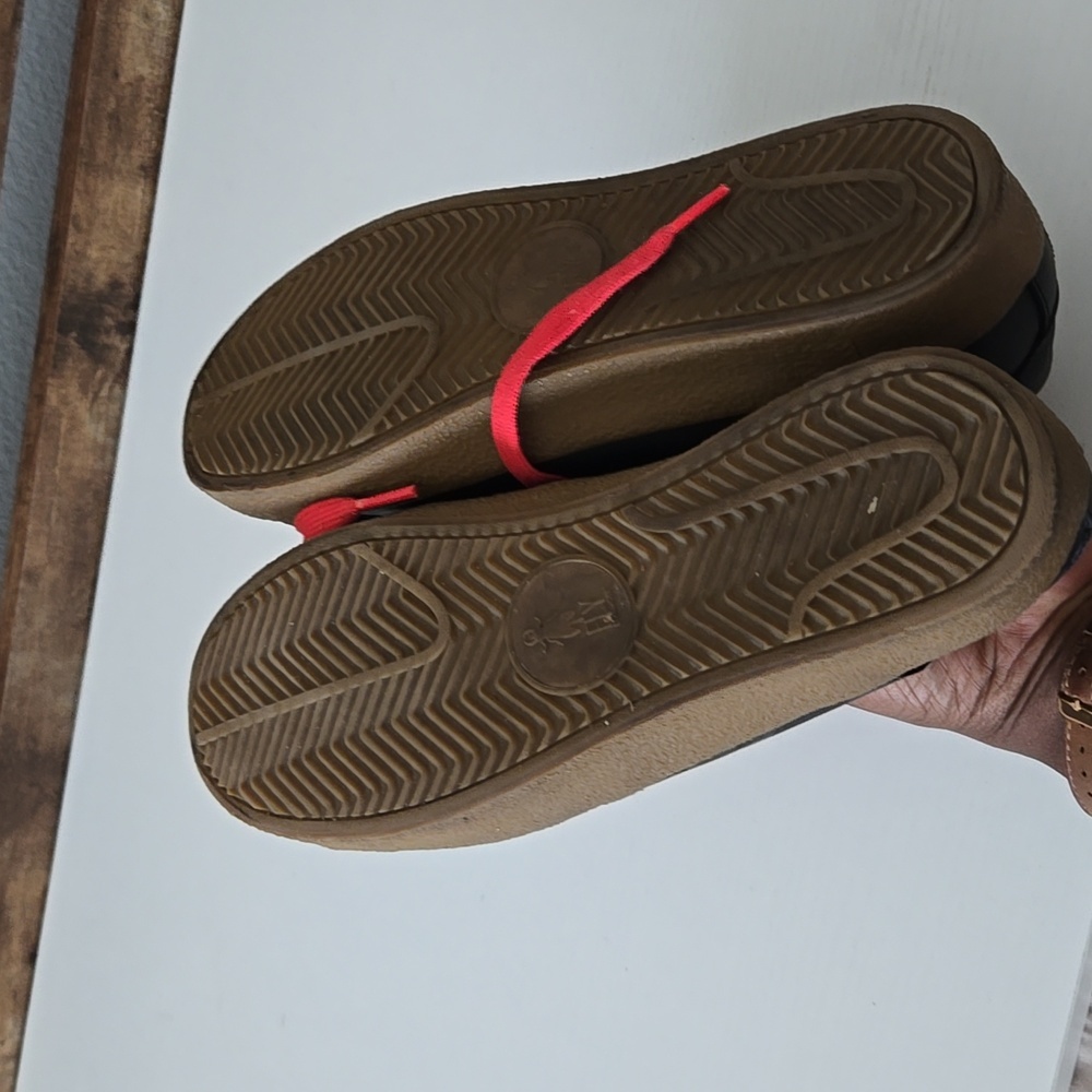 Fly London Berg823fly Black Sneakers with Red Laces Size 40 - Picture 10 of 12